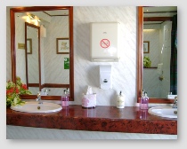 Bearwood Luxury Toilets - typical interior